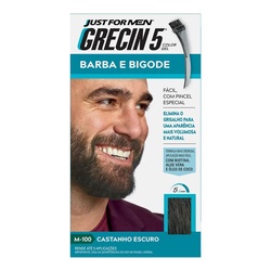 Grecin 5 Gel Barba/bigode Castanho Escuro