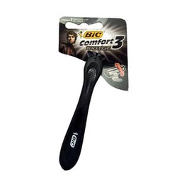 Aparelho De Barbear Bic 3 Comfort Black 1 Und