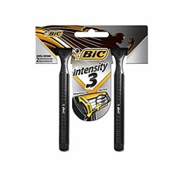 Aparelho De Barbear Bic 3 Intensity Preto 2 Unidades