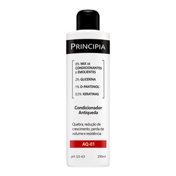 Condicionador Antiqueda 2% Glicerina + 1% D-pantenol + 0,5% Keratinas Principia Skincare Aq-01 Com 250ml