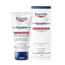 Pomada Reparadora Eucerin Aquaphor Peles Secas E Sensibilizadas Com 49g