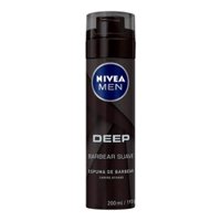 Espuma De Barbear Nivea Deep Black 200ml
