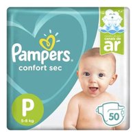 Fralda Pampers Confort Mega P 50 Unidades