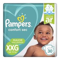 Fralda Pampers Confort Mega Xxg 30 Unidades