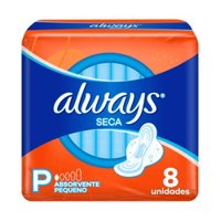 Absorvente Com Abas Always Seca Pacote 8 Unidades