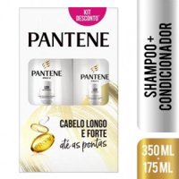 Kit Pantene Liso Extremo Shampoo Com 350ml + Condicionador Com 175ml