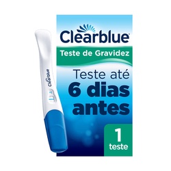 Clear Blue Teste Saiba Antes 1 Unidade