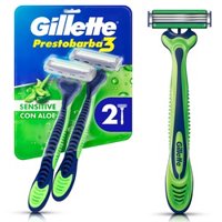 Gillette Prestobarba 3 Sensitive Comfortgel Barbeador DescartÁvel Com 2 Unidades