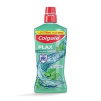 SoluÇÃo Bucal Colgate Plax Leve +por- 750ml Fresh Mint