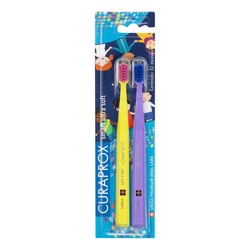 Escova Dental Curaprox Infantil Ultra Macia 2 Unidades