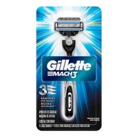 Aparelho Gillette Mach 3 Regular 1 Unidade
