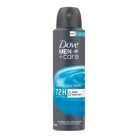 Desodorante Antitranspirante Aerosol Dove Cuidado Total 150ml