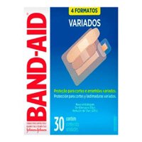 Curativo Band-aid Transparente Variados 40 Unidades
