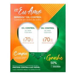 Kit Protetor Solar Facial Neostrata Minesol Oil Control Fps70 Com 2 Unidades De 40g