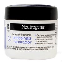 Creme Facial Neutrogena Face Care Intensive Antissinais Reparador Com 100g