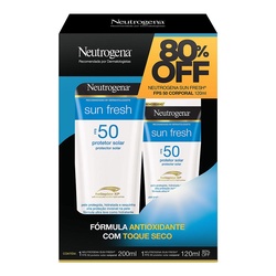 Kit Sunfresh Fp50 200ml + Sunfresh Fp50 120g