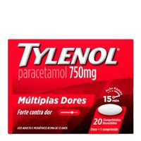 Tylenol 750mg 20 Comprimidos
