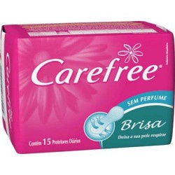 Protetor Diário Carefree Proteção Com Perfume 15 Unidades