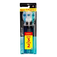 Escova Dental Macia Johnsons Professional 40 Grande Leve 3 Pague 2 Unidades