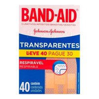 Curativos Transparentes Band-aid 40 Unidades