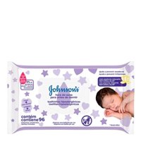Lenços Umedecidos Johnsons Baby Hora Do Sono 96 Unidades