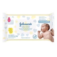 Lenços Umedecidos Johnsons Baby Recém-nascido Sem Fragrância 96 Unidades