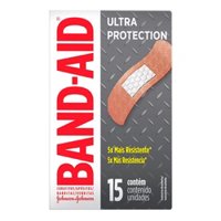 Curativos Band-aid Ultra ProteÇÃo 15 Unidades