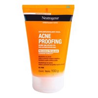 Esfoliante Facial Antiacne Neutrogena Acne Proofing Com 100g