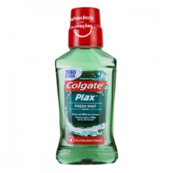 SoluÇÃo Colgate Plax 250ml Plax Fresh Mint Com 4 Unidades