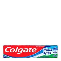 Creme Dental Colgate 90gr Tripla AÇÃo HortelÃ 1 2 3