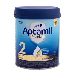 Fórmula Infantil Aptamil Premium 2 Danone A Partir De 6 Meses 800g