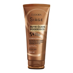 Condicionador Siage NutriÇÃo Oleos Poder 200ml