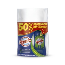Kit Repelente Em Loção Repelex Com 2 Unidades 100ml Cada