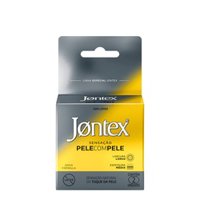 Preservativo Lubrificado Jontex SensaÇÃo Pele Com Pele 2 Unidades
