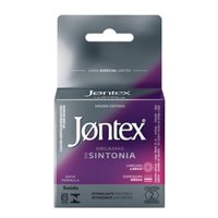 Preservativo Lubrificado Orgasmo Em Sintonia Jontex Caixa 2 Unidades