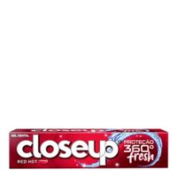 Creme Dental Closeup 90gr ProteÇÃo 360º Fresh Red Hot