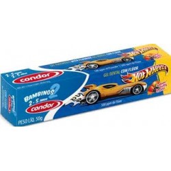 Creme Dental Condor Bambinos 2 50gr Hotwheels