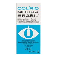 Colírio Moura Brasil 20ml Solução