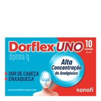 Analgesico Dorflex Uno 1g Com 10 Comprimidos