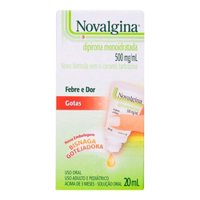 Analgésico E Antitérmico Novalgina 500ml Gotas Solução Oral 20ml