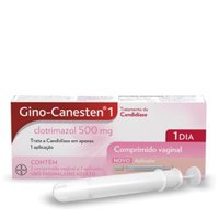 Gino Canesten 500 Mg 1 Comprimido Vaginal Bayer