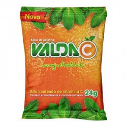 Valda C Laranja Mentolada 24g