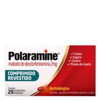 Polaramine 2mg 20 Comprimidos