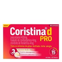 Coristina D Pro 16 Comprimidos
