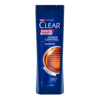 Shampoo Clear 400ml Men Anticaspa Queda Control