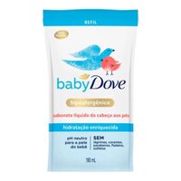 Refil Sabonete LÍquido Corporal Dove Baby Hidratação Enriquecida Com 180ml