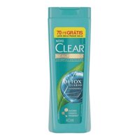 Shampoo Anticaspa Clear Men Detox Diário 400ml