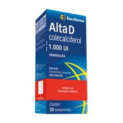 Altad 1000ui 30 Comprimidos