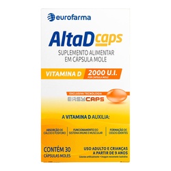 Altad 2000ui 30 CÁpsulas