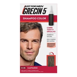 Grecin 5 Shampoo Tonalizante Castanho